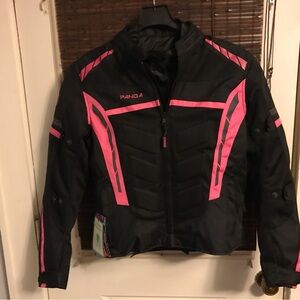 NWT  Women's Motorcycle Jacket CE Armor Touring Biker Jacket